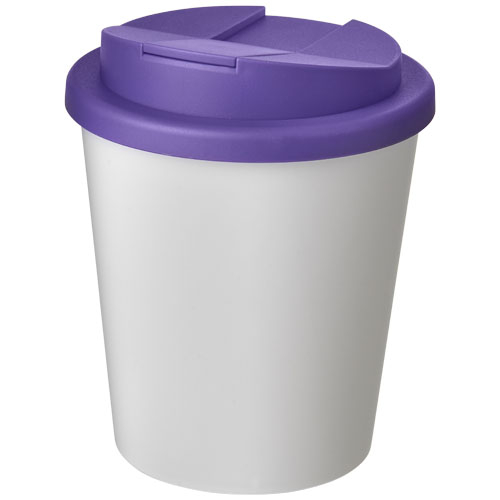 Mug isolant publicitaire 250ml Americano® Blanc et Violet